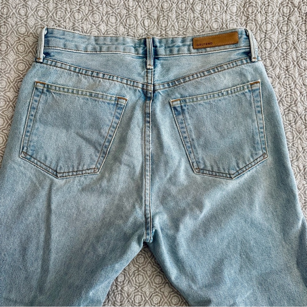 GRLFRND Super High Rise Helena Gonna Love Me Jeans Size 27 - Picture 13 of 14